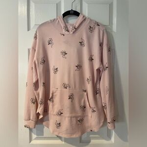 Cupid long sleeve pale pink top
